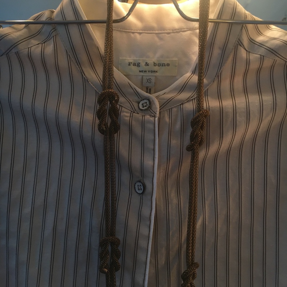 Silk Tunic With Side Slits - Rag And Bone - image 2